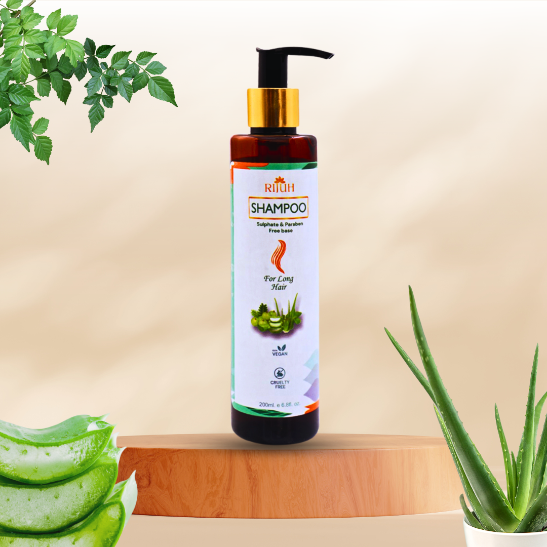 Rijuh’s Aloevera Herbal Shampoo 200 ml (Buy one get one FREE)