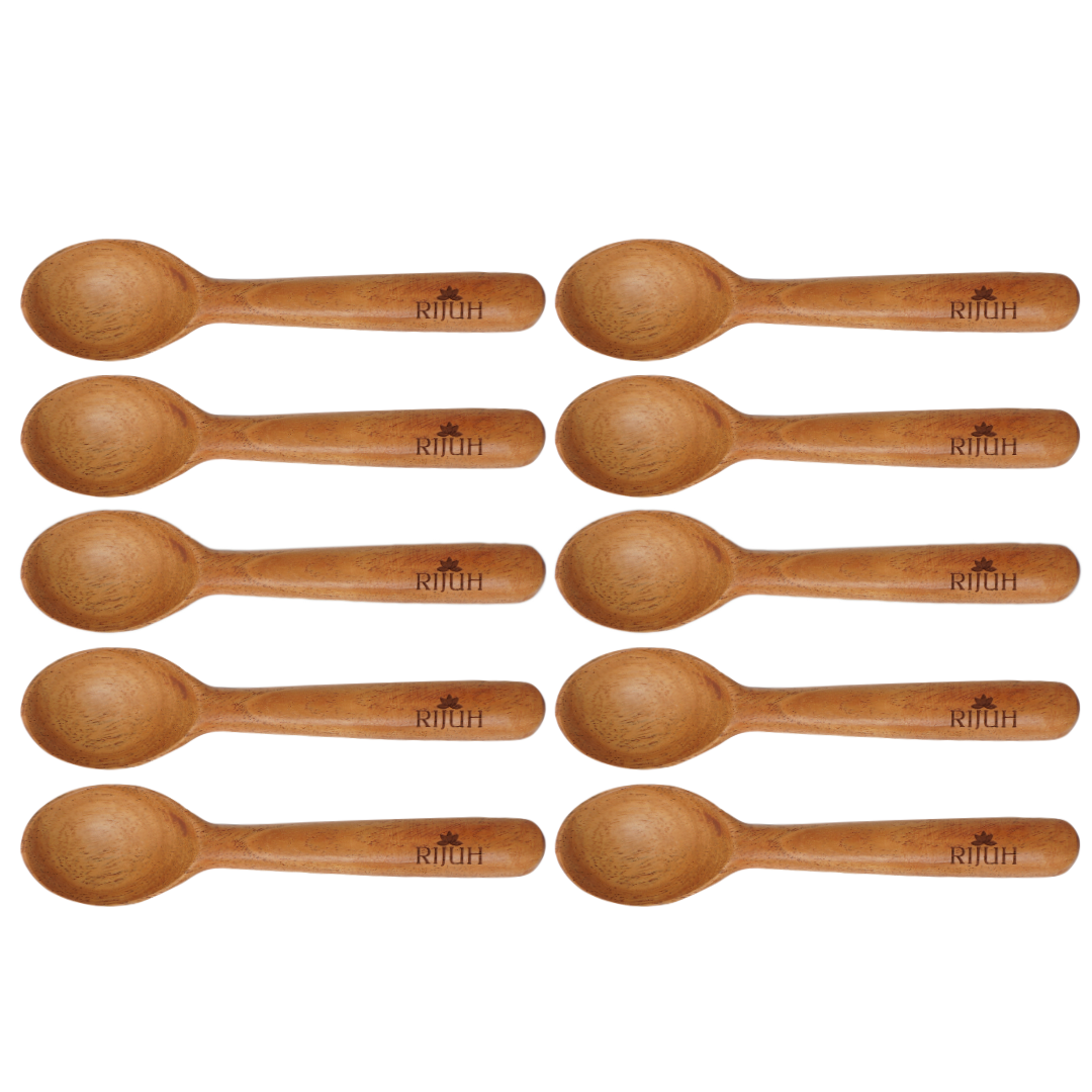 Eco-Friendly Neem Wood Baby Spoon | Safe, BPA-Free, and Sustainable Cutlery