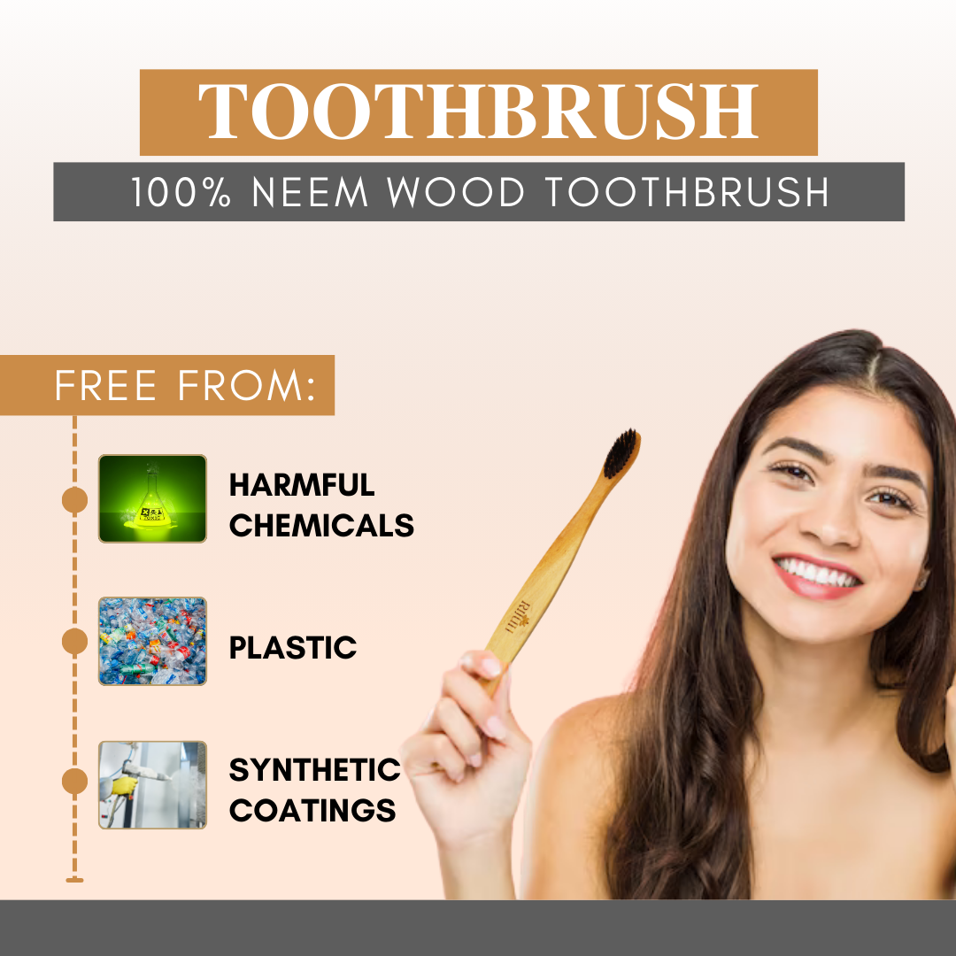 Rijuh Neem Wood Toothbrush