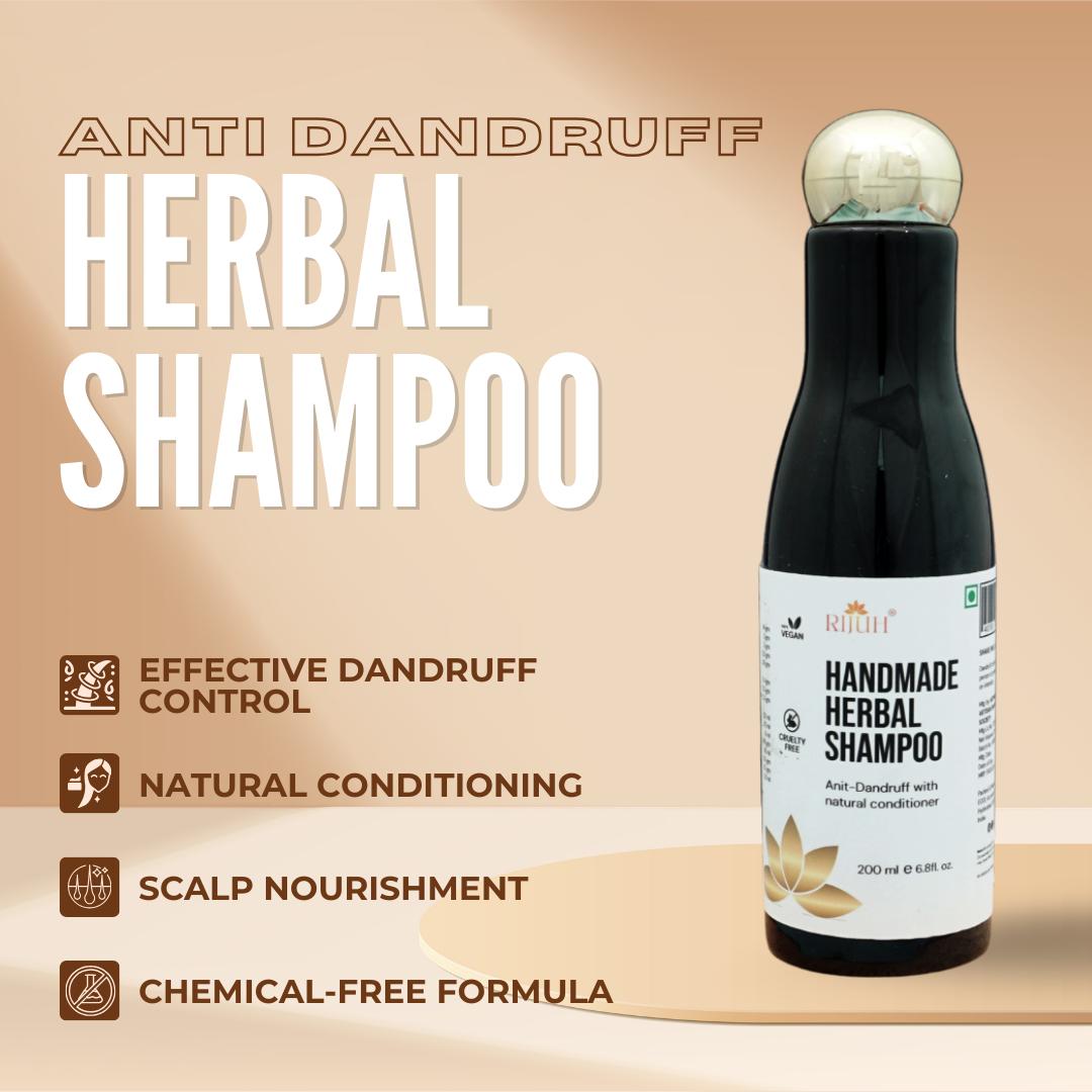 Rijuh’s Anti-Dandruff Herbal Shampoo