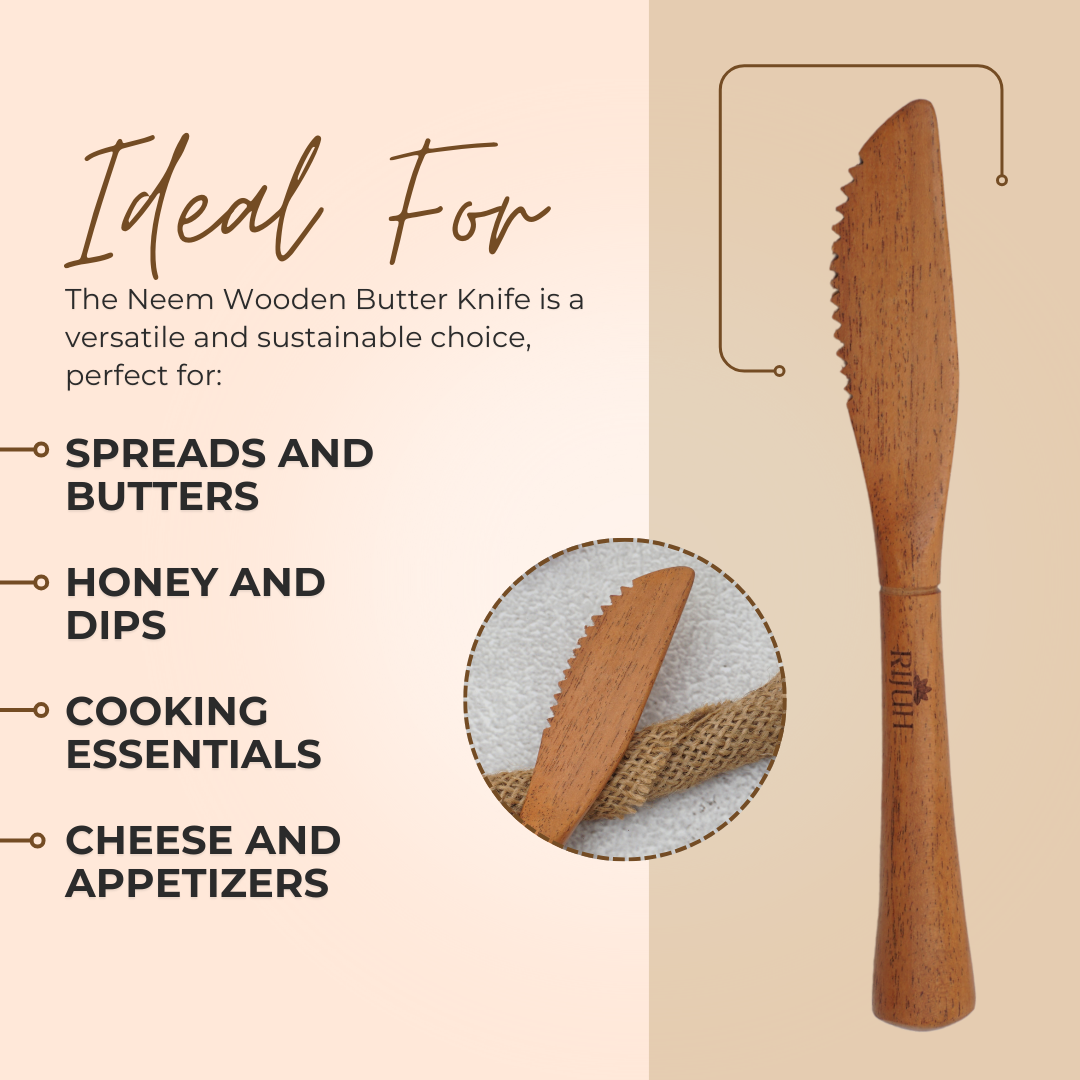 Neem Wooden Butter Knife