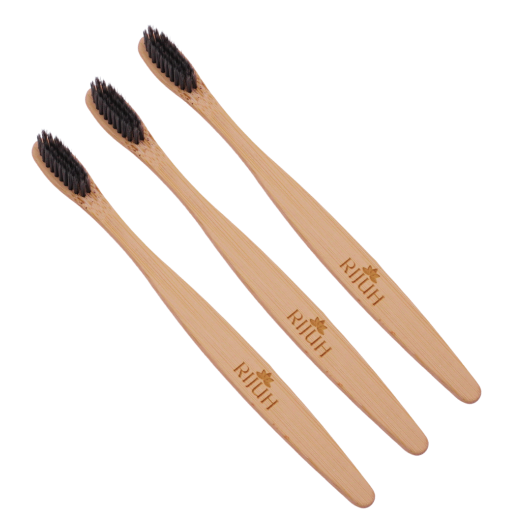 Rijuh Eco-Friendly Bamboo Toothbrush
