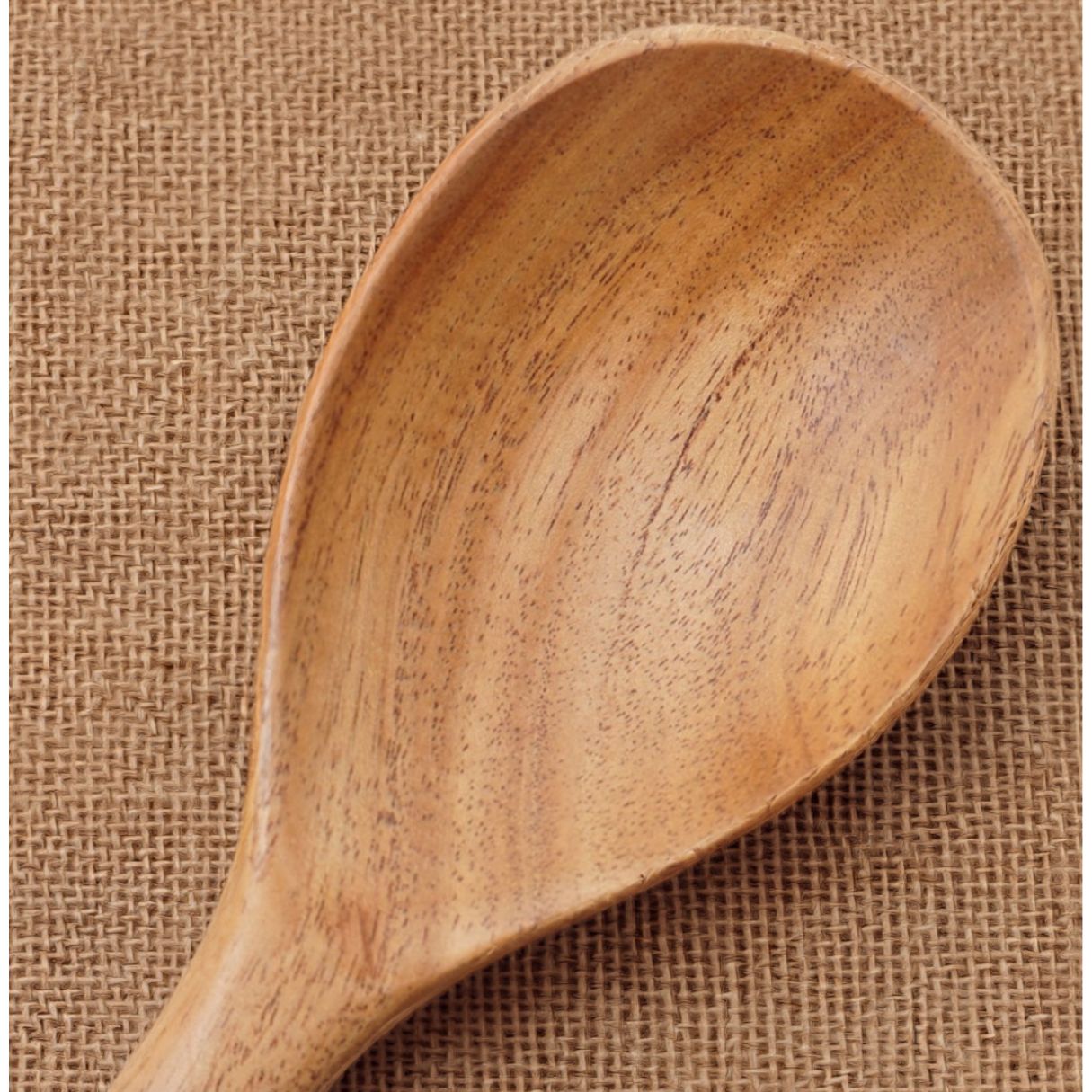 Wooden Serving Spoon | Made with Neem wood | Compact | Non stick | Best for serving & mixing