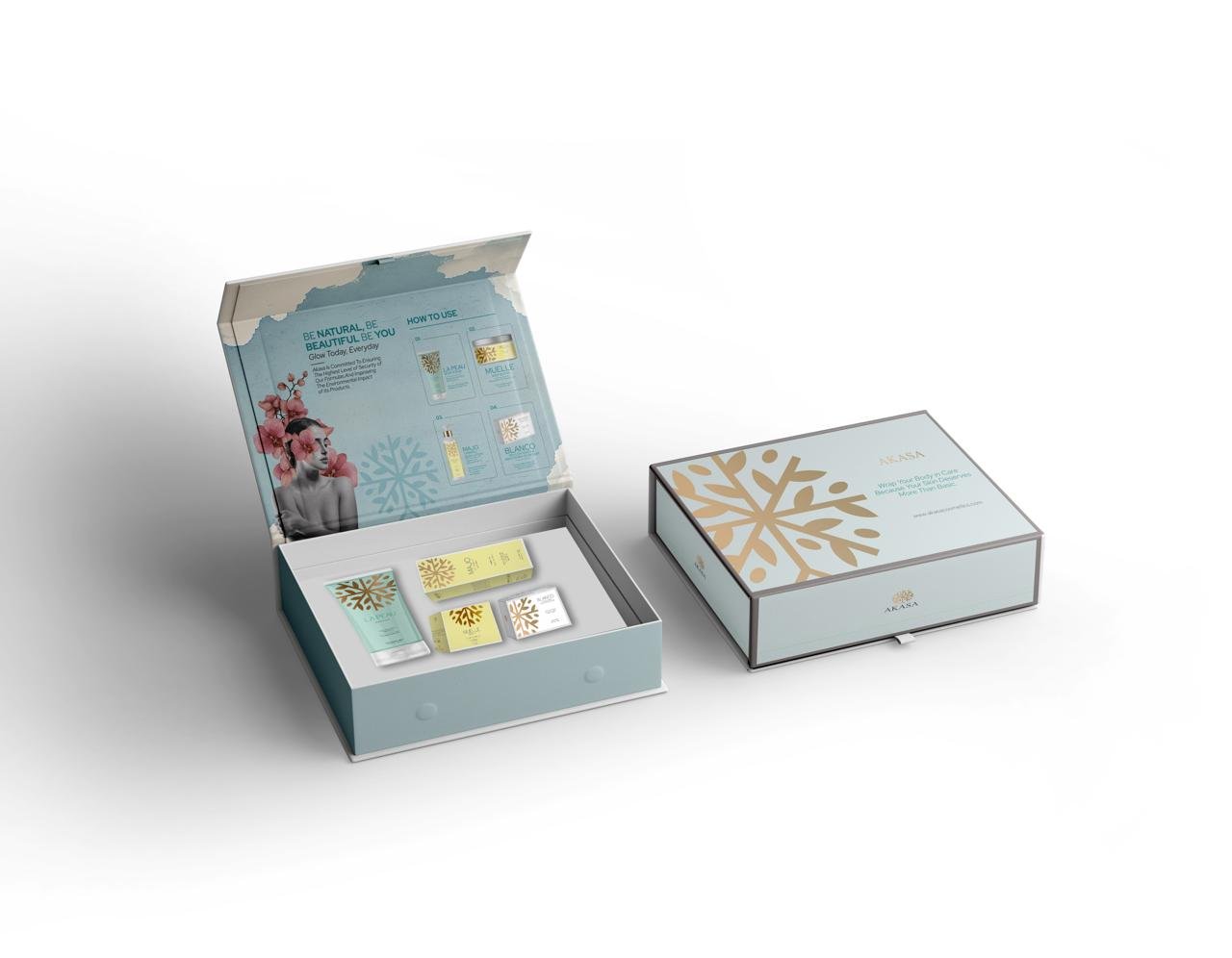 AKASA Luxury Body Care Kit – Exfoliate, Nourish & Glow