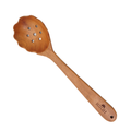 Wooden Jali Spoon | Made with Neem wood | Compact | Non stick | Best for frying, serving & mixing