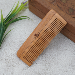 Kacchi Neem Wooden Pocket Comb
