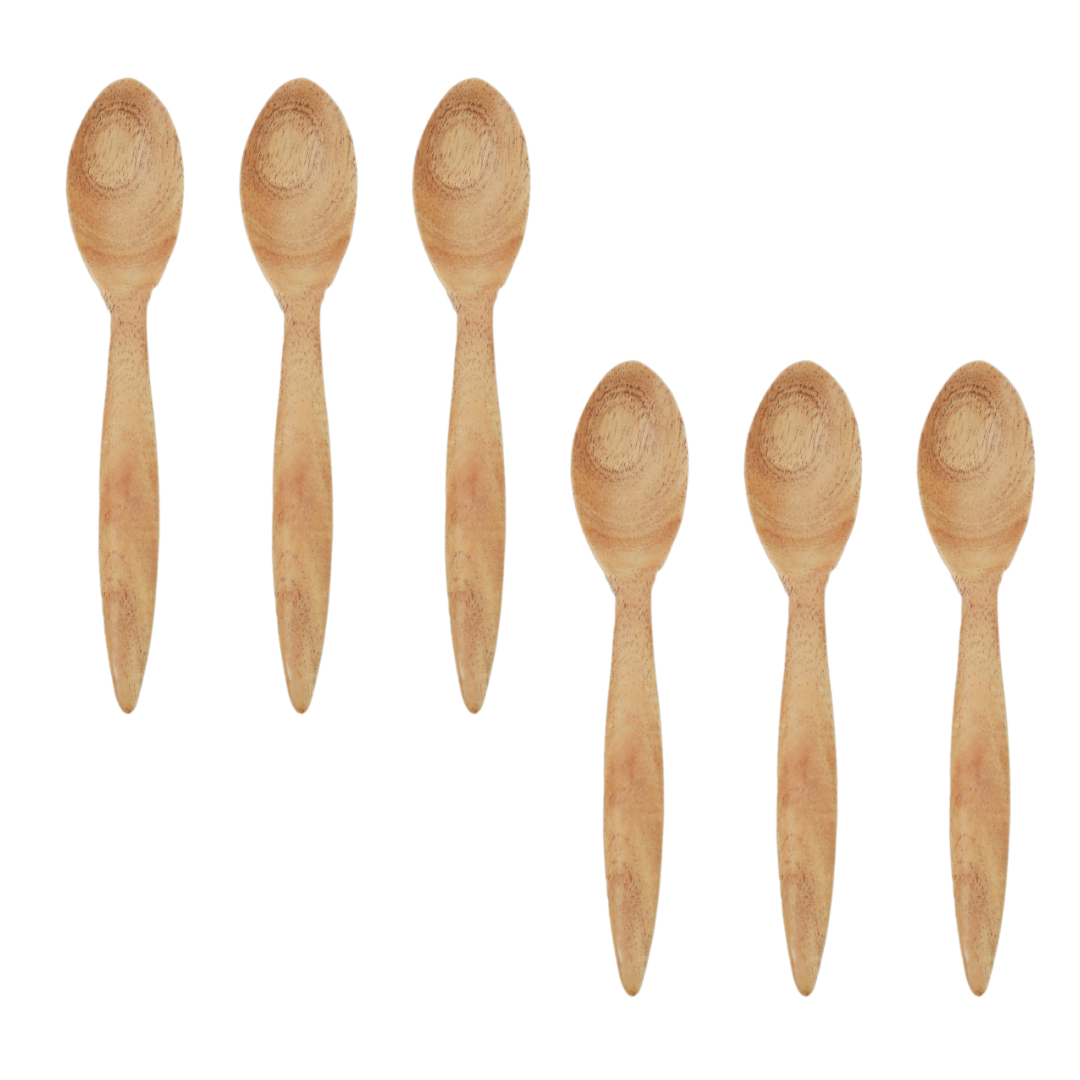 Rijuh Wooden Spoon | Made with Neem wood | Best for scooping and serving