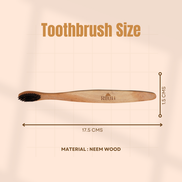Rijuh Neem Wood Toothbrush