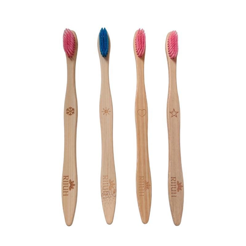 Rijuh Eco-Friendly Bamboo Toothbrush
