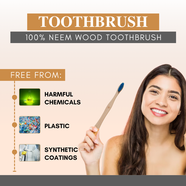 Rijuh Eco-Friendly Bamboo Toothbrush