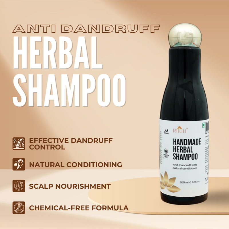 Rijuh’s Anti-Dandruff Herbal Shampoo