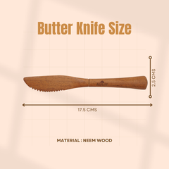Neem Wooden Butter Knife
