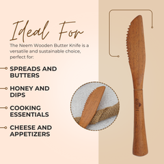 Neem Wooden Butter Knife