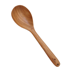 Wooden Serving Spoon | Made with Neem wood | Compact | Non stick | Best for serving & mixing