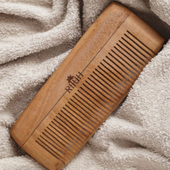 Kacchi Neem Wooden Pocket Comb
