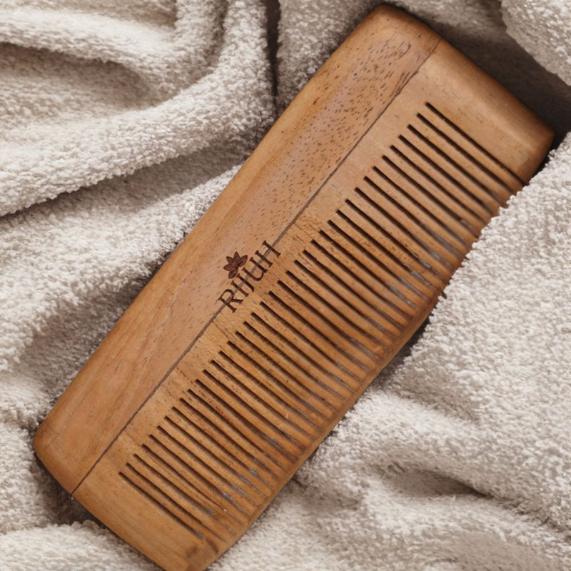 Kacchi Neem Wooden Pocket Comb