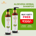 Rijuh’s Aloevera Herbal Shampoo 200 ml (Buy one get one FREE)