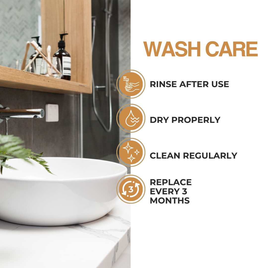 Rijuh Eco-Friendly Bamboo Toothbrush - Pack of 5