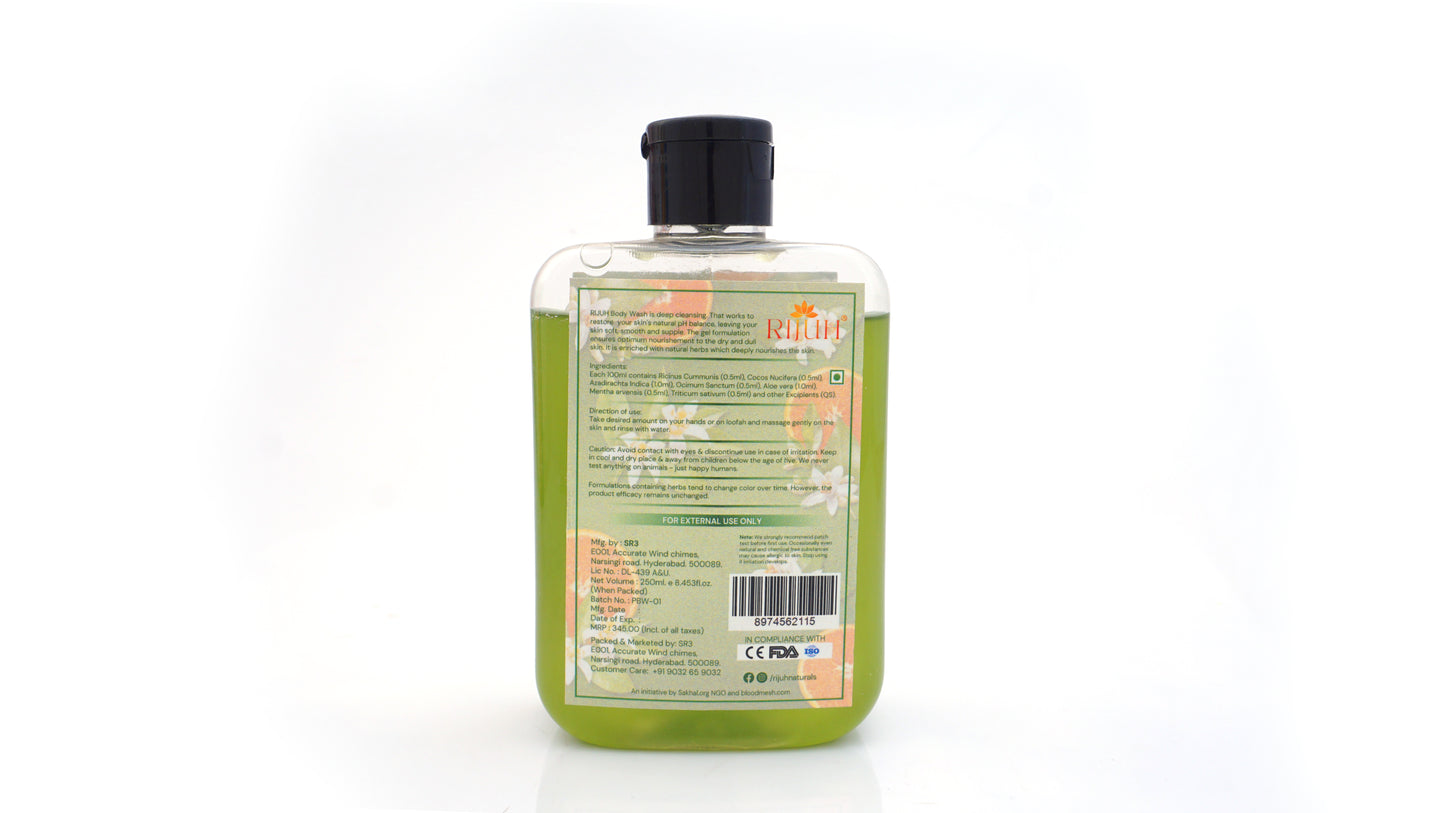 Hydrating Neroli Body Wash 250ml