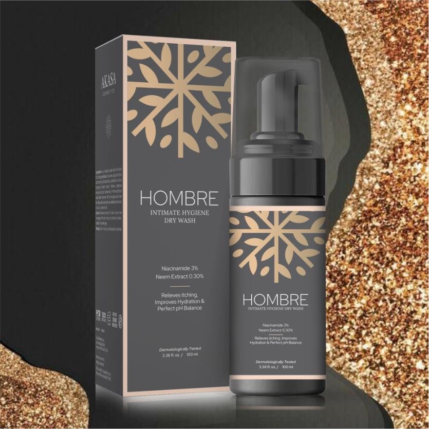 Hombre Intimate Hygiene Dry Wash