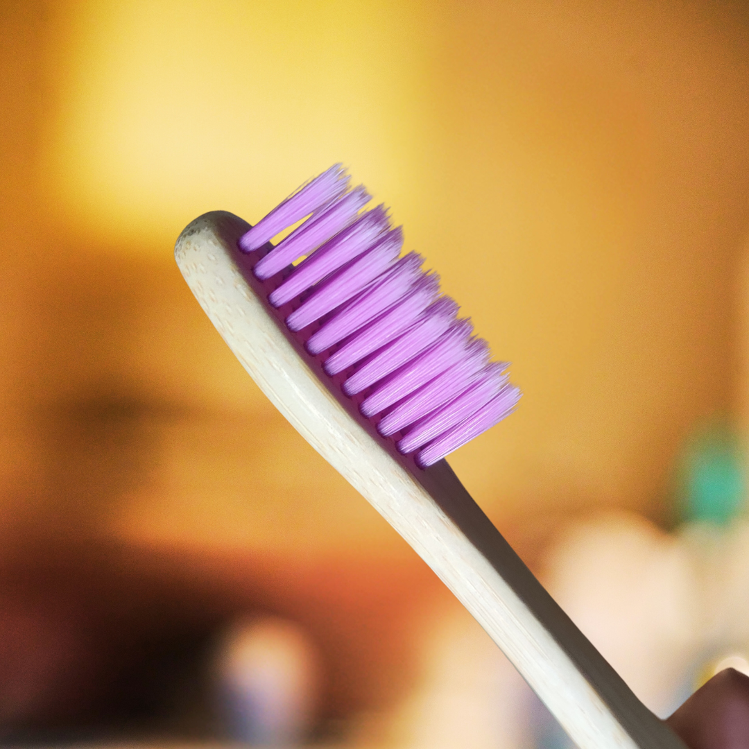 Rijuh Eco-Friendly Bamboo Toothbrush - Pack of 5