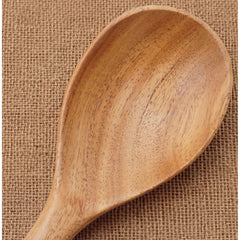 Wooden Serving Spoon | Made with Neem wood | Compact | Non stick | Best for serving & mixing