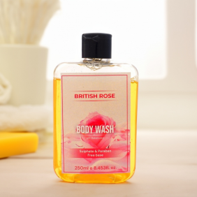 British Rose Body Wash 250ml