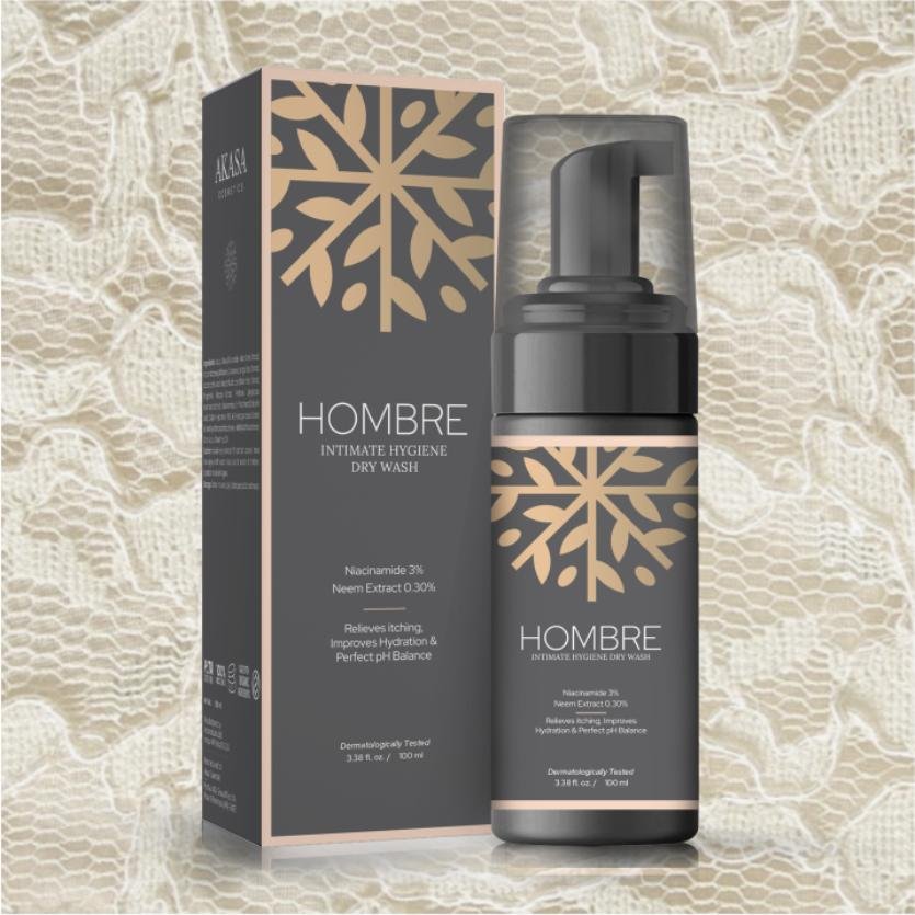 Hombre Intimate Hygiene Dry Wash